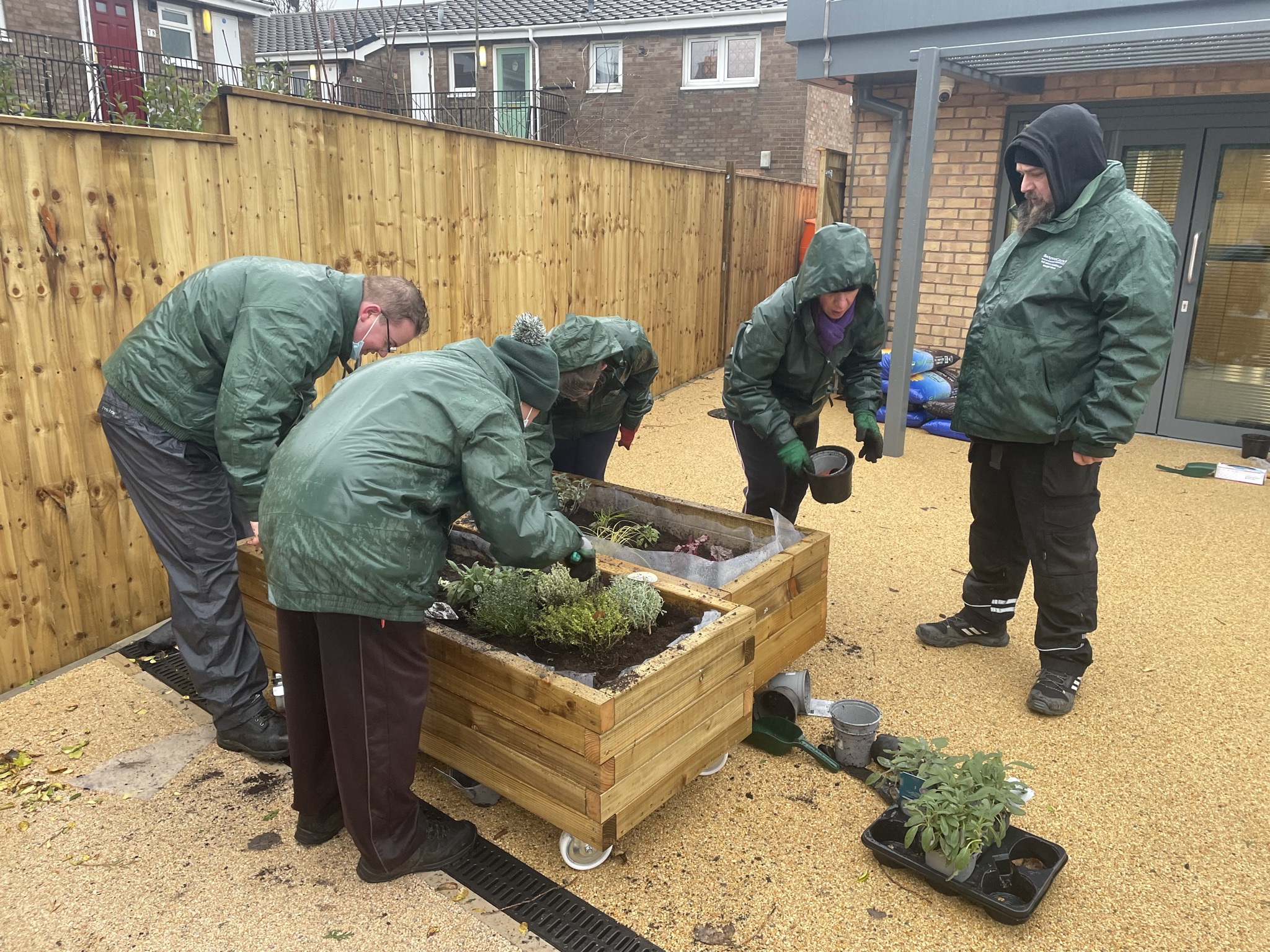 CoopersAmbleside Sensory Garden Conlon Construction